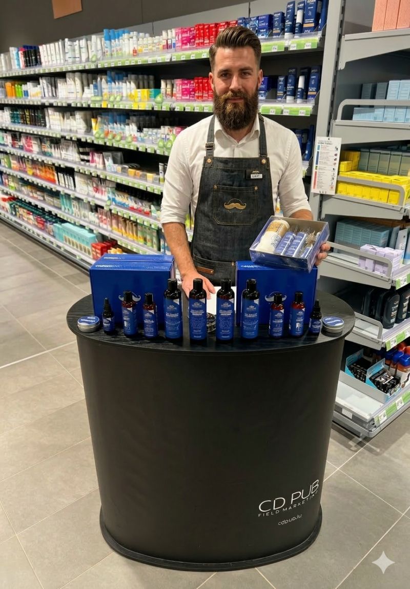 Big Moustache animation en magasin DI - Export Distrib